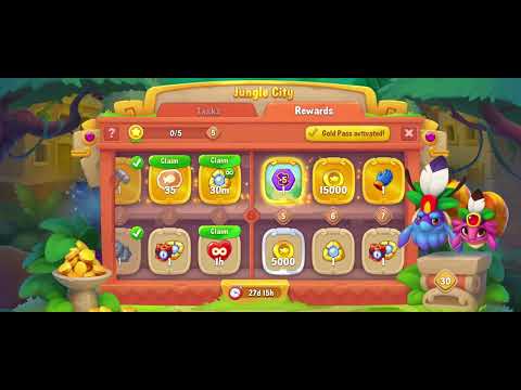 @Fishdom Win Strikes Level 7160 - 7162, Jungle City Event Level 4 Unlocked