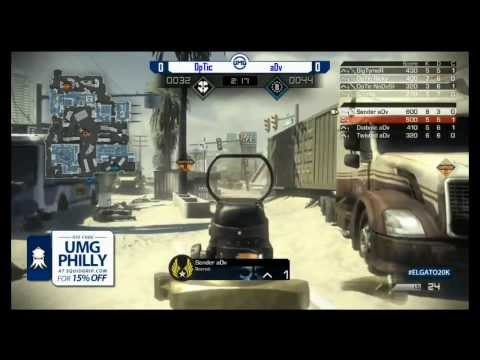 UMG Philadelphia 2014 - Optic vs ADV - Game 1 (Octane Dom)