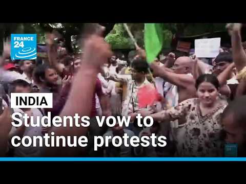 Indian students vow to continue 'cockroach movement' protests despite crackdown