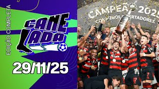 CANELADA AO VIVO! FLAMENGO FAZ HISTÓRIA E É TETRACAMPEÃO DA LIBERTADORES APÓS VENCER O PALMEIRAS!