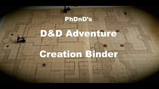D&D Adventure Creation Binder Updated