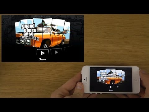 Grand Theft Auto: San Andreas iPhone 5 iOS 7.0.4 HD Gameplay Trailer
