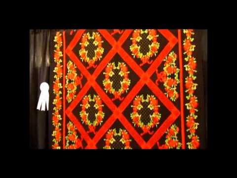 IQA Digital Embroidery Finalists and the Winning Quilt by Sarah Vedeler - GO! Be Dazzled