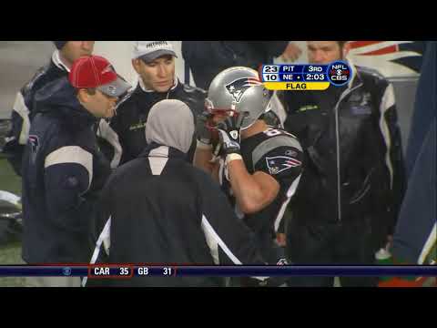 2008 - Ryan Clark Lays Out Wes Welker