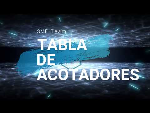 Tabla de Acotadores EXPLICADO - SVF Team