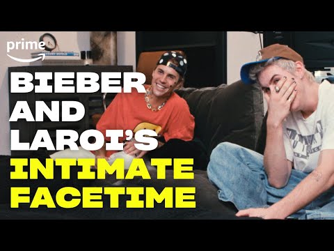 Bieber & Laroi's Funny FaceTime | Kids Are Growing Up: A Story About A Kid Named Laroi | Prime Video