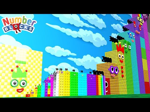 Numberblocks Step Squad NEW 1 to 324 70 17000 BIGGEST - The Amazing Step Squad Numberblocks HUGE