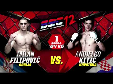 SBC 12 -Milan Filipović vs Andjelko Kitić  - HIGHLIGHTS - Serbian Battle Championship