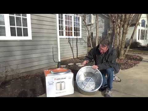 Part of a video titled Solo Stove Maintenance - YouTube