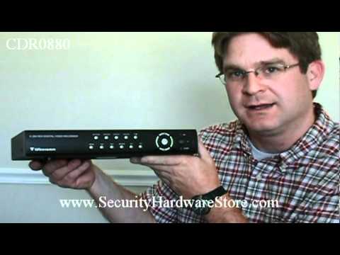 Clover Electronics CDR0880 Professional Standalone 8 channel DVR