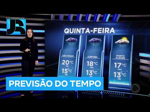 Previsão do Tempo: centro-sul do Brasil deve registrar chuva intensa nos próximos dias