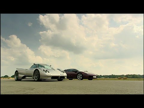 Top Gear -- Lamborghini Murcielago vs Pagani Zonda 2003