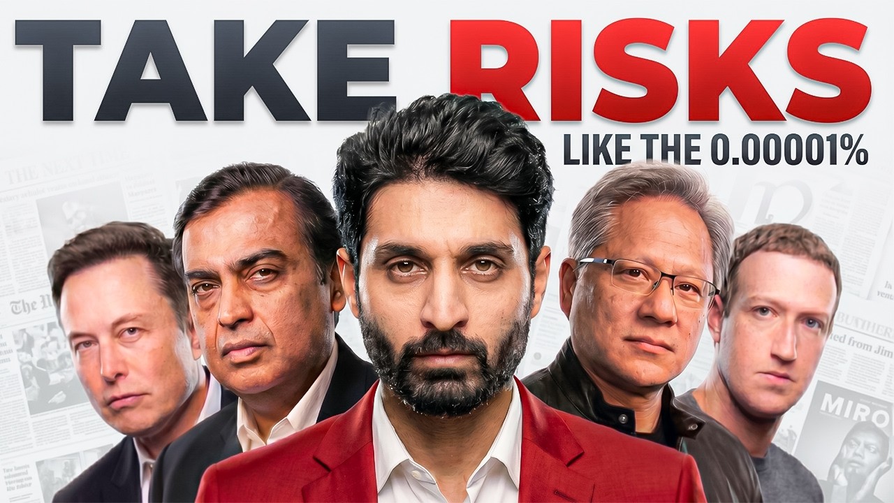How To Take Risk Like Rich People Do (1 Hour Masterclass)