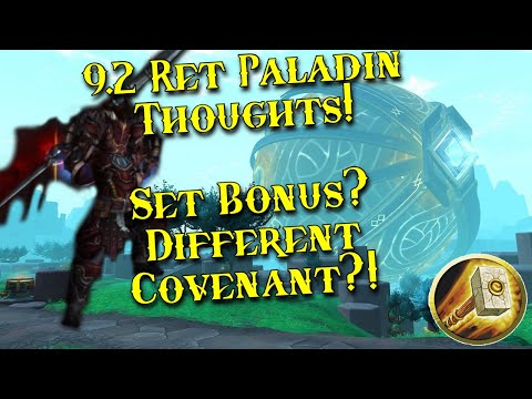 WoW 9.2 PTR Shadowlands - Testing Set Bonus + Double Legendary for Ret Paladin! Initial Thoughts