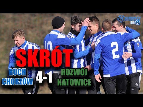 Skrót: Ruch 4-1 Rozwój Katowice (31.01.2018 r.)