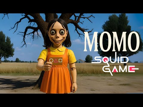 Momo - Squid Game| Horror Short Film 4k | Red Light Green Light Horror Story | Short Horror Film