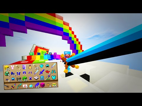 DAS 6 METER SCHWERT - Rainbow Lucky Block Race