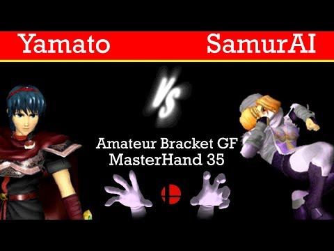 MasterHand 35 Amateur GF - Yamato(Marth) vs. SamurAI(Sheik)