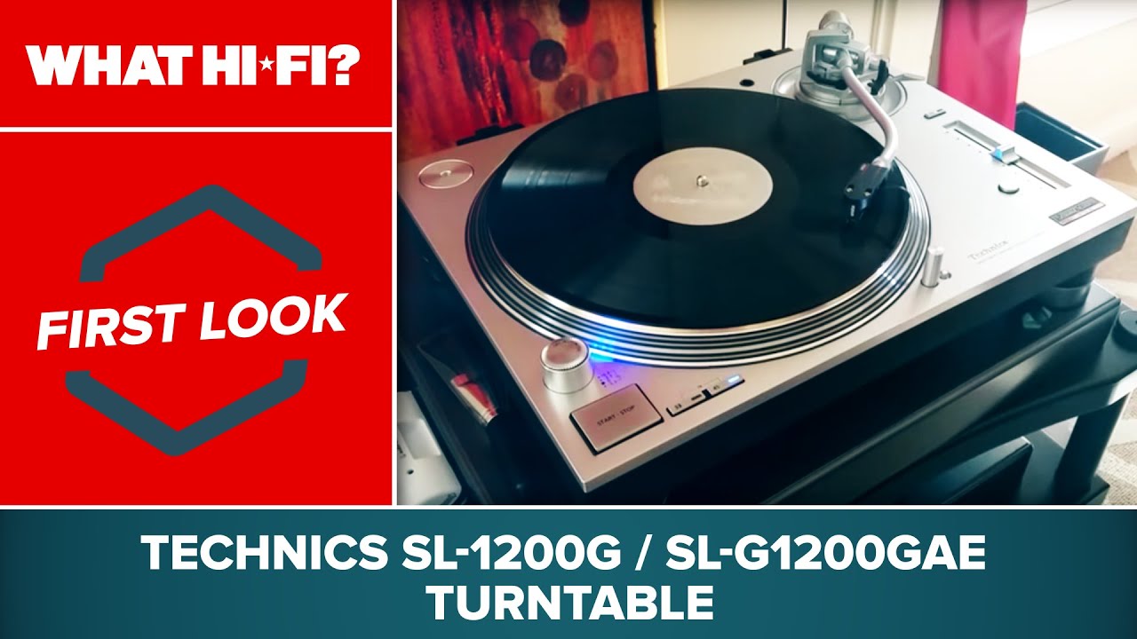 Technics SL-1200G / SL-G1200GAE turntable - first look at CES 2016 - YouTube