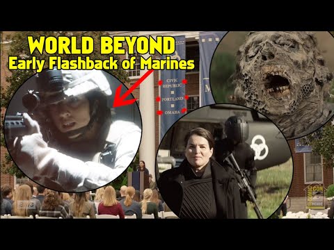 The Walking Dead: WORLD BEYOND - teaser review - Early Flashback of the Marines?