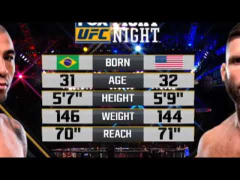 José Aldo vs Jeremy Stephens UFC on FOX 30