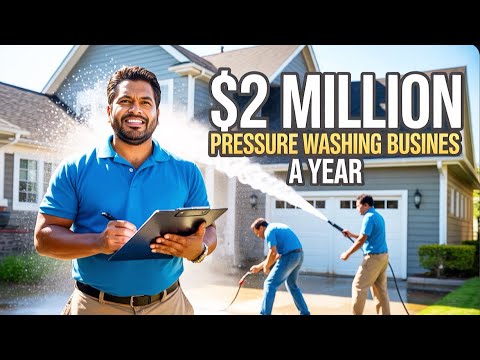 How To Start A Pressure Washing Business & Scale It To $2 Million A Year 