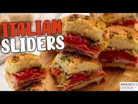 Italian Sliders ~ quick & easy!