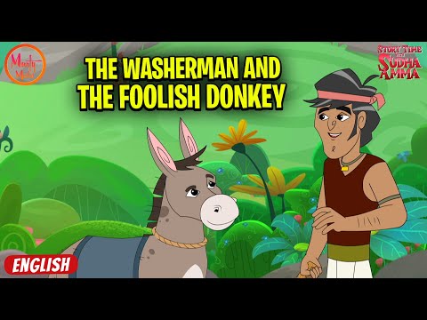 The Washerman and the Foolish Donkey | Moral Stories Compilation In English | Story With Sudha Amma