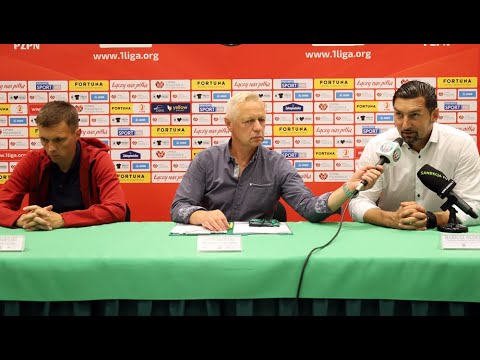 2021-08-07 Górnik Polkowice - Sandecja 0-2 (0-1), pomeczowa konferencja prasowa