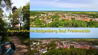 #Atemberaubende #Aussicht vom #Aussichtsturm auf dem #Galgenberg über 