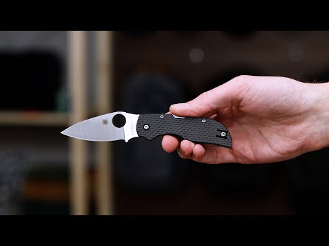 Spyderco Chaparral Satin XHP Carbon Fiber/G10 Back Lock Spyderco Chaparral Satin XHP Carbon Fiber/G10 Back Lock