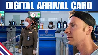 Thailand Digital Arrival Card - 21 Questions and Answers