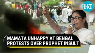 'Go to Delhi...': Mamata fumes at Muslims' protest over Prophet insult in Bengal's Howrah