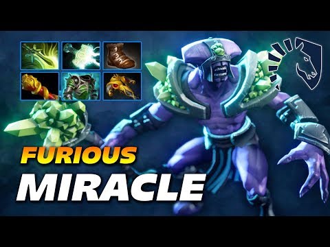Miracle Furious Faceless Void - Dota 2 Pro Gameplay