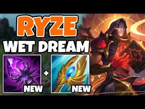 is RYZE META BACK in SEASON 13? Rod of Ages & Seraphs Embrace combo is BACK - League of Legends