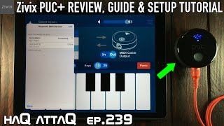 Video thumbnail for Zivix Puc+ Bluetooth MIDI Interface for iPad │ Review, Guide & Tutorial - haQ attaQ 239 by Jakob Haq