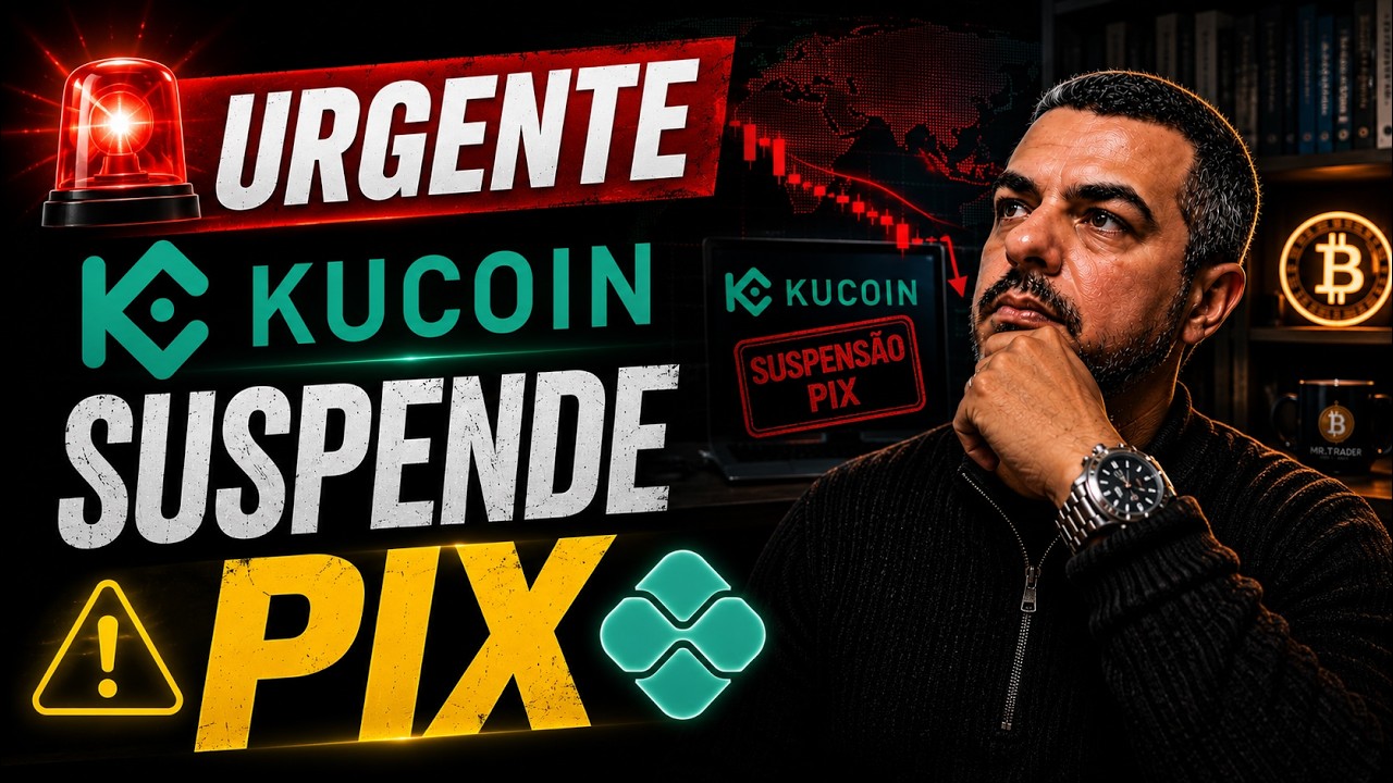 KuCoin suspende Pix cuidado com essas corretoras agora