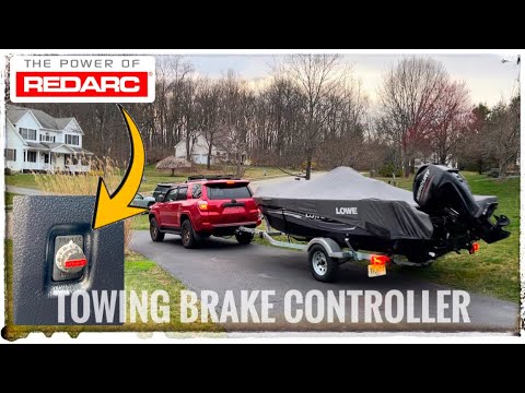 Toyota 4Runner Towing Upgrade: REDARC Brake Controller Plug & Play! (Easy and Simple)