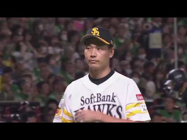 【5回表】追加点は許さない!! ホークス・武田翔太 満塁のピンチを見事に火消し!! 2023年6月25日 福岡ソフトバンクホークス 対 オリックス・バファローズ