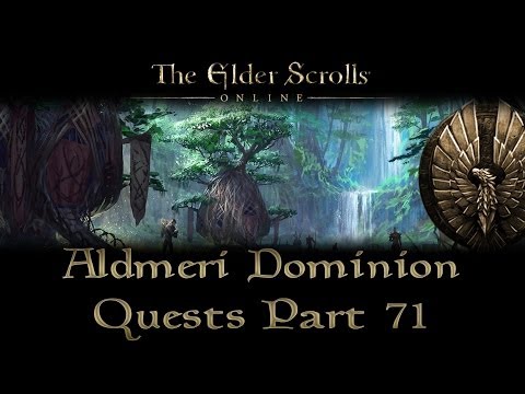ESO - Aldmeri Dominion Quests - Part 71 - Grahtwood Part 25 - Forbidden Love