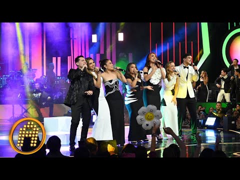 ¡Los siete finalistas cantaron "Color de Esperanza"! | La Academia 2024