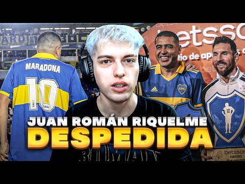 DAVOO XENEIZE REACCIONA AL PARTIDO DESPEDIDA DE RIQUELME (2023)