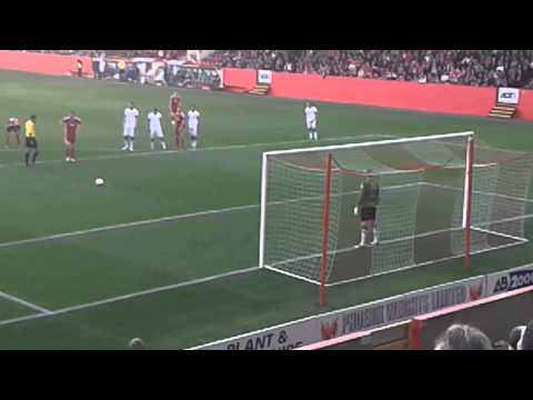 Adam Rooney penalty v Daugava Riga