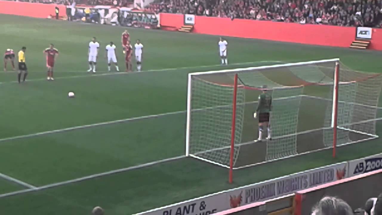 Adam Rooney penalty v Daugava Riga