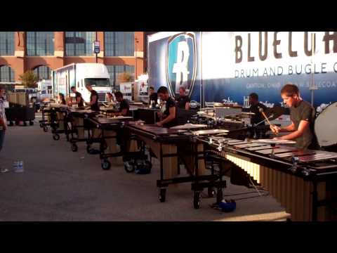 DCI 2012 Bluecoats Front Ensemble Semi Finals Lot Part 1