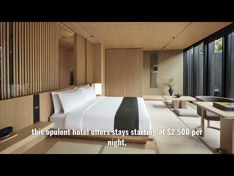 Aman: Kyoto’s most expensive hotel. Starting at $2,500