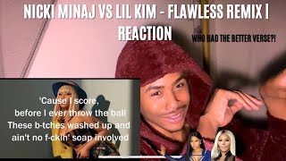 NICKI MINAJ VS LIL KIM - FLAWLESS REMIX | REACTION | WHO HAD THE BETTER VERSE?!