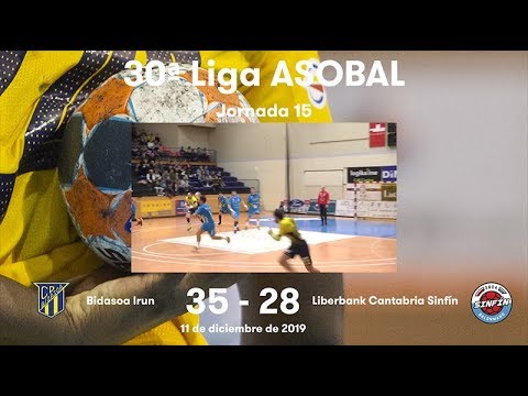 LIGA ASOBAL J15: Bidasoa Irún - Liberbank Cantabraia Sinfin 35-28