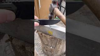 It’s DC53 time #shorts #knifestuffwedo #knifetest #eafengrow #fixedblade