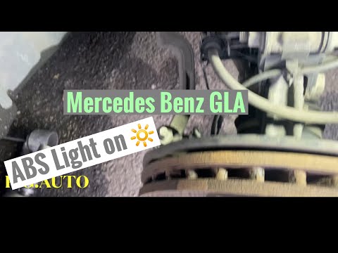 2014-2020  Mercedes Benz GLA ABS Speed Sensor Replacement 🚗